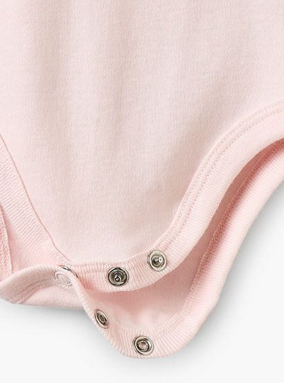 Pack of 2 Disney Cotton Crew Neck Sleeveless Bodysuit with Minnie Mouse Print-baby-girls-clothing-bodysuits-image-7
