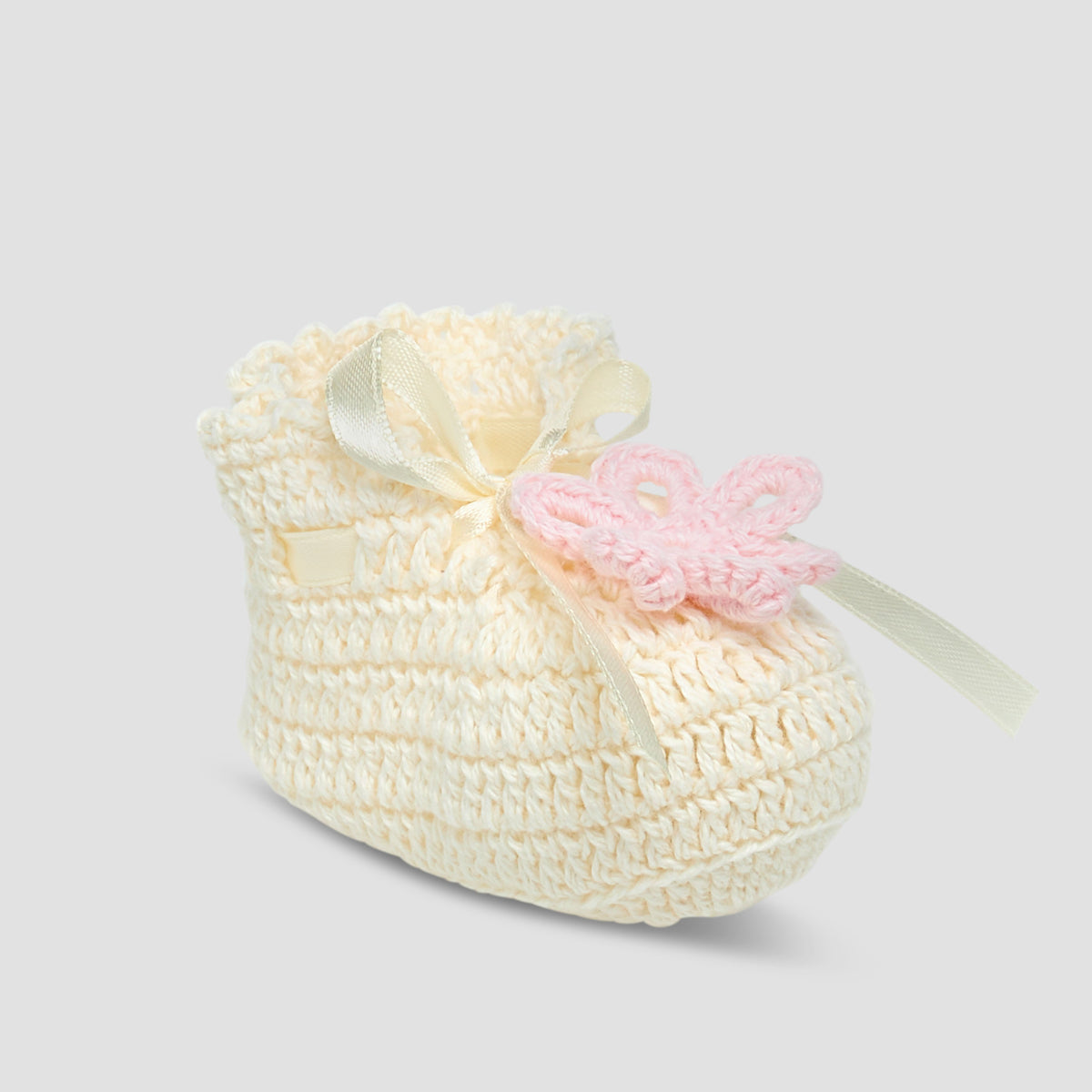 Giggles Girls Booties with Headband - Cotton - Set of 2