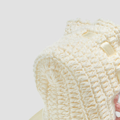 Giggles Girls Booties with Headband - Cotton - Set of 2