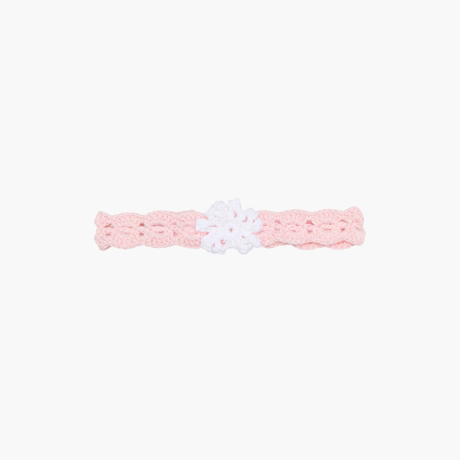 Set of 2 Giggles Booties and Headband with Crochet Design