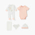Juniors 5-Piece Assorted Clothing Gift Set - Pink / 3-6 mths
