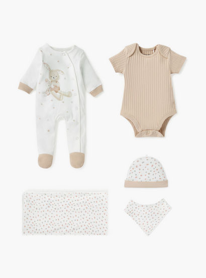 Juniors 5-Piece Printed Clothing Gift Set-baby-boys-clothing-multipacks-image-1