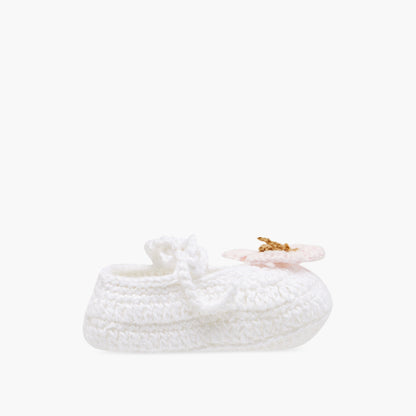 Giggles Textured Booties and Headband Set