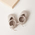 Giggles Textured Booties with Tie-Ups