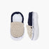 Giggles Booties with Crochet Design - Beige / 0-6 mths
