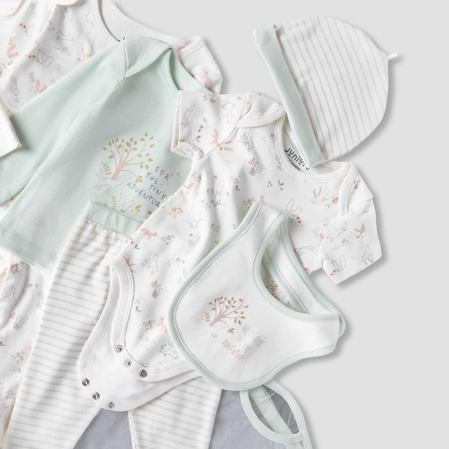 Set of 9 Juniors Clothing Gift Set with Assorted Prints