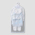 Set of 9 Juniors Clothing Gift Set with Assorted Prints - Blue / 3-6 mths