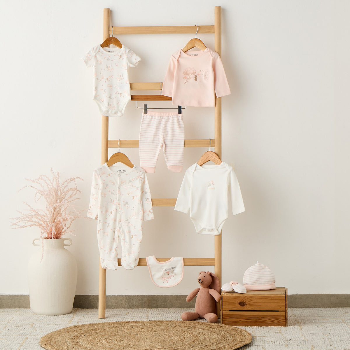 Set of 9 Juniors Clothing Gift Set with Snap Button Closure