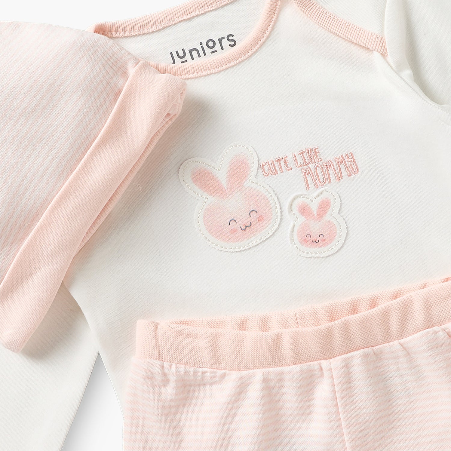Set of 9 Juniors Clothing Gift Set with Bunny Print