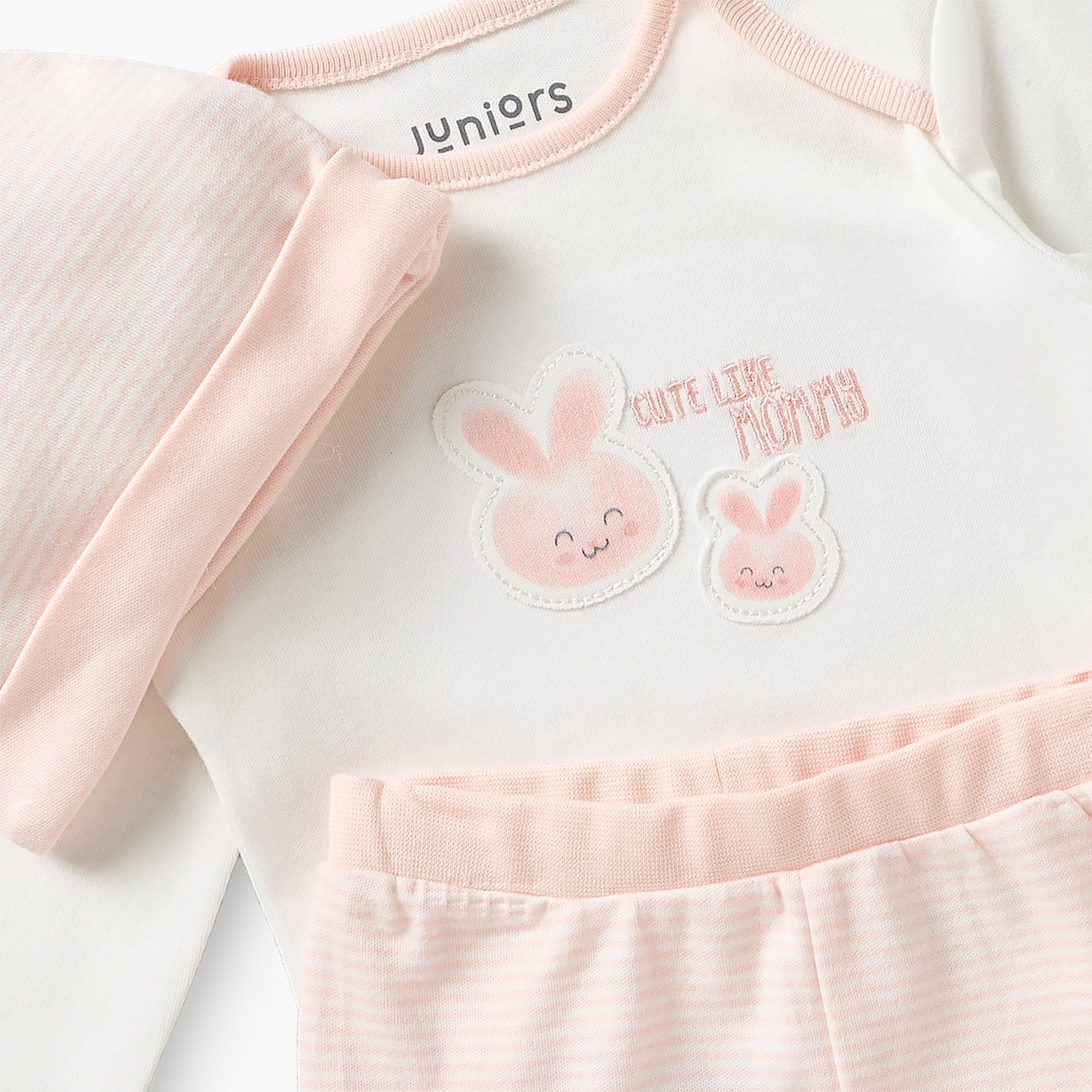Set of 9 Juniors Clothing Gift Set with Bunny Print