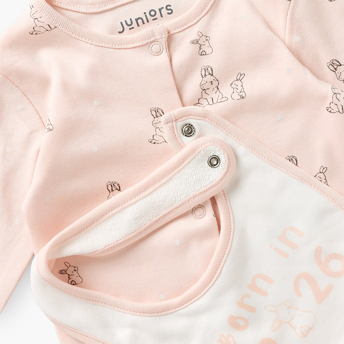 Set of 9 Juniors Clothing Gift Set with Bunny Print