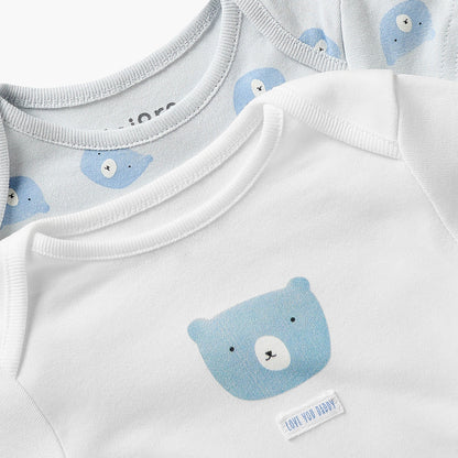 Set of 9 Juniors Clothing Gift Set with Bear Print