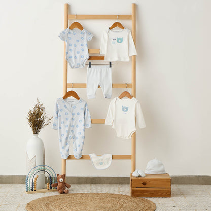 Set of 9 Juniors Clothing Gift Set with Bear Print