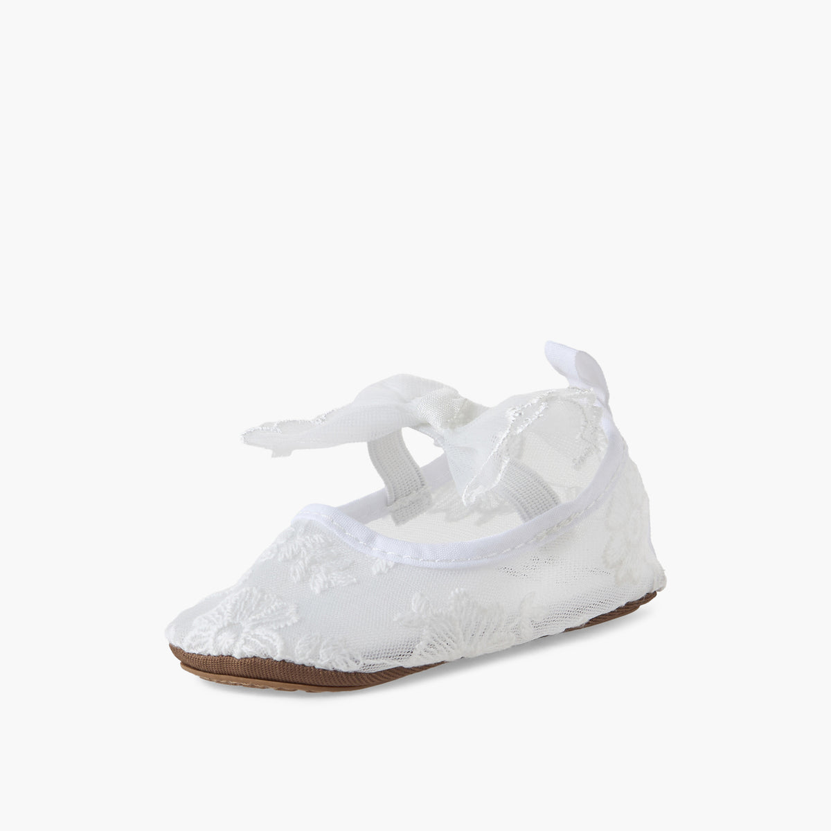 Giggles Booties with Elasticated Strap, Embroidered