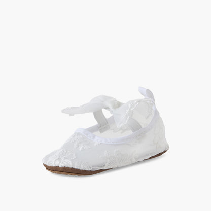Giggles Booties with Elasticated Strap, Embroidered