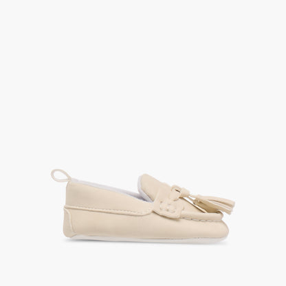 Giggles Solid Slip-On Booties with Tassels