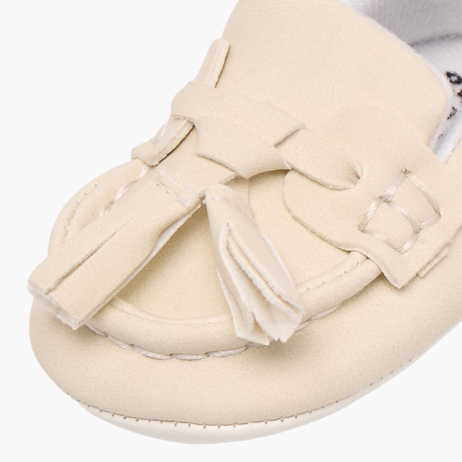 Giggles Solid Slip-On Booties with Tassels