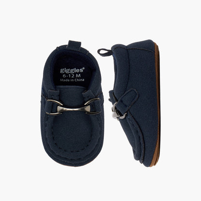 Giggles Booties with Metallic Accent