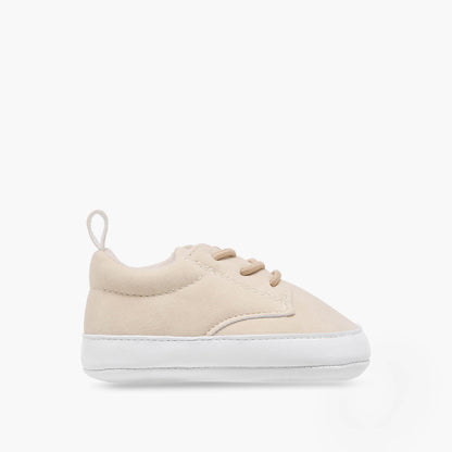 Juniors Solid Lace-Up Booties with Pull Tabs
