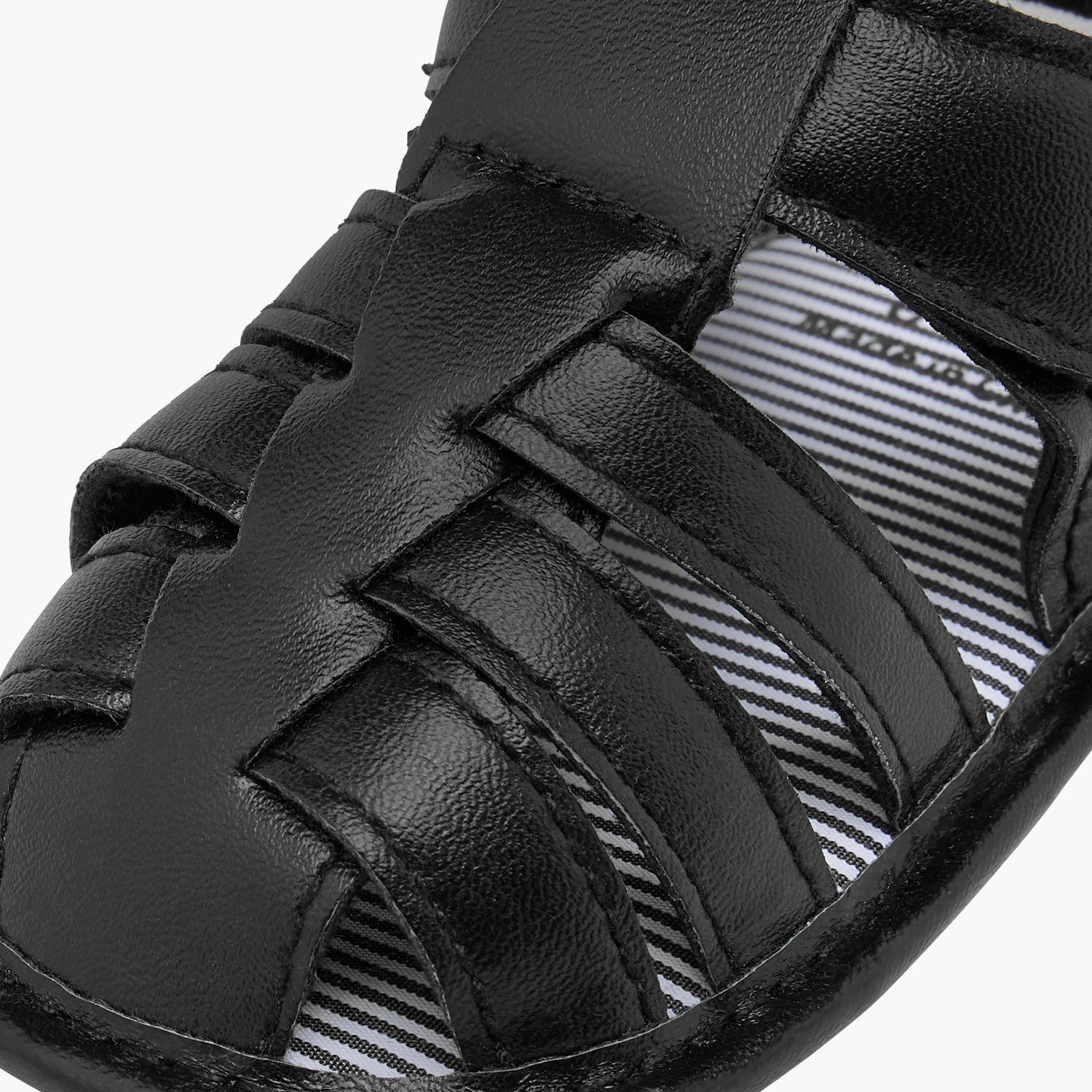 Juniors Solid Booties with Hook and Loop Closure