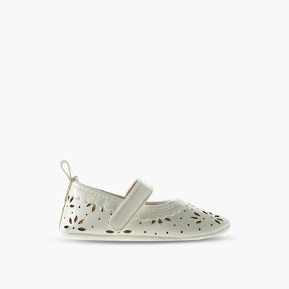 Juniors Booties with Hook and Loop Closure, Perforated Design