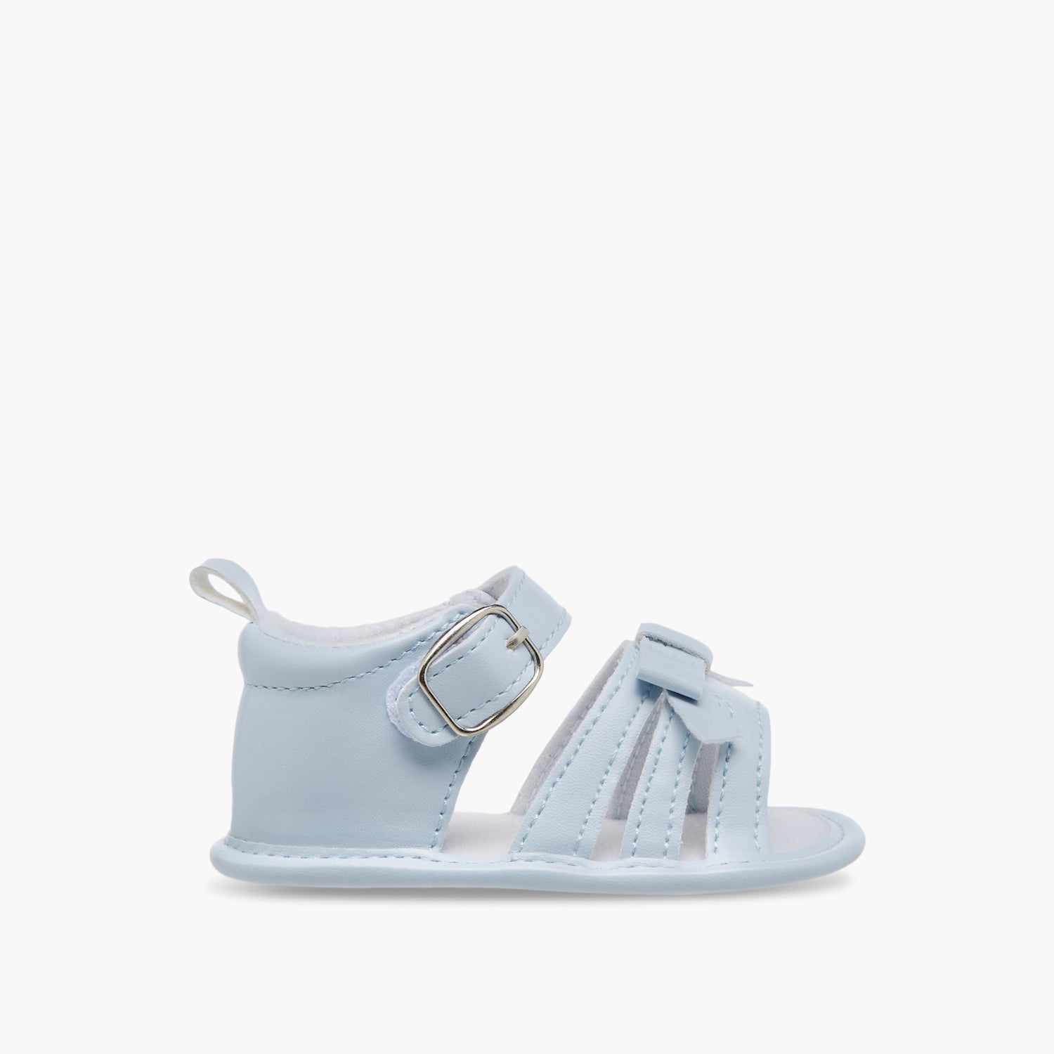 Juniors Bow Detail Booties with Buckle Closure