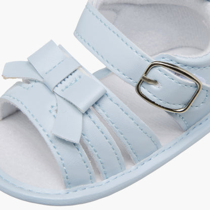 Juniors Bow Detail Booties with Buckle Closure