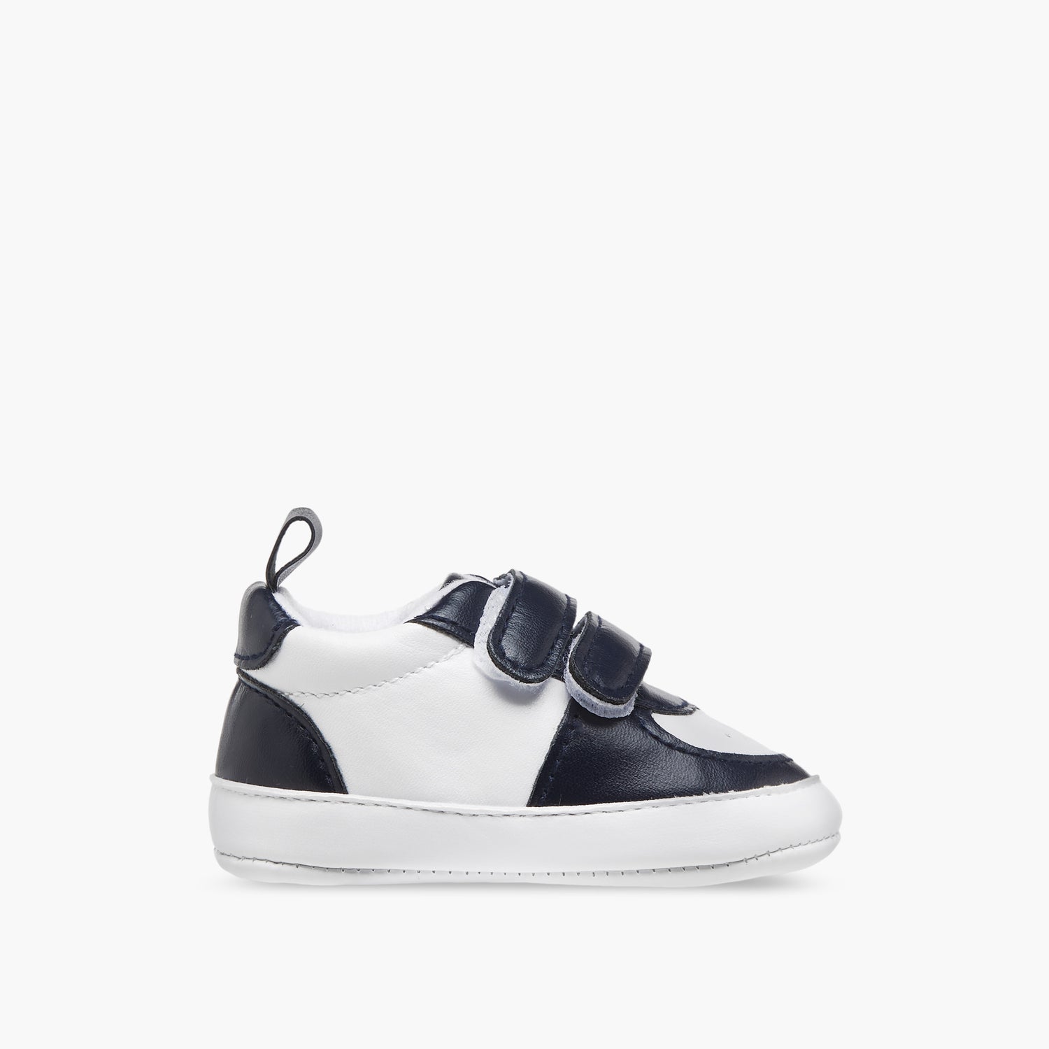 Juniors Panelled Booties with Hook and Loop Closure