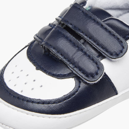 Juniors Panelled Booties with Hook and Loop Closure
