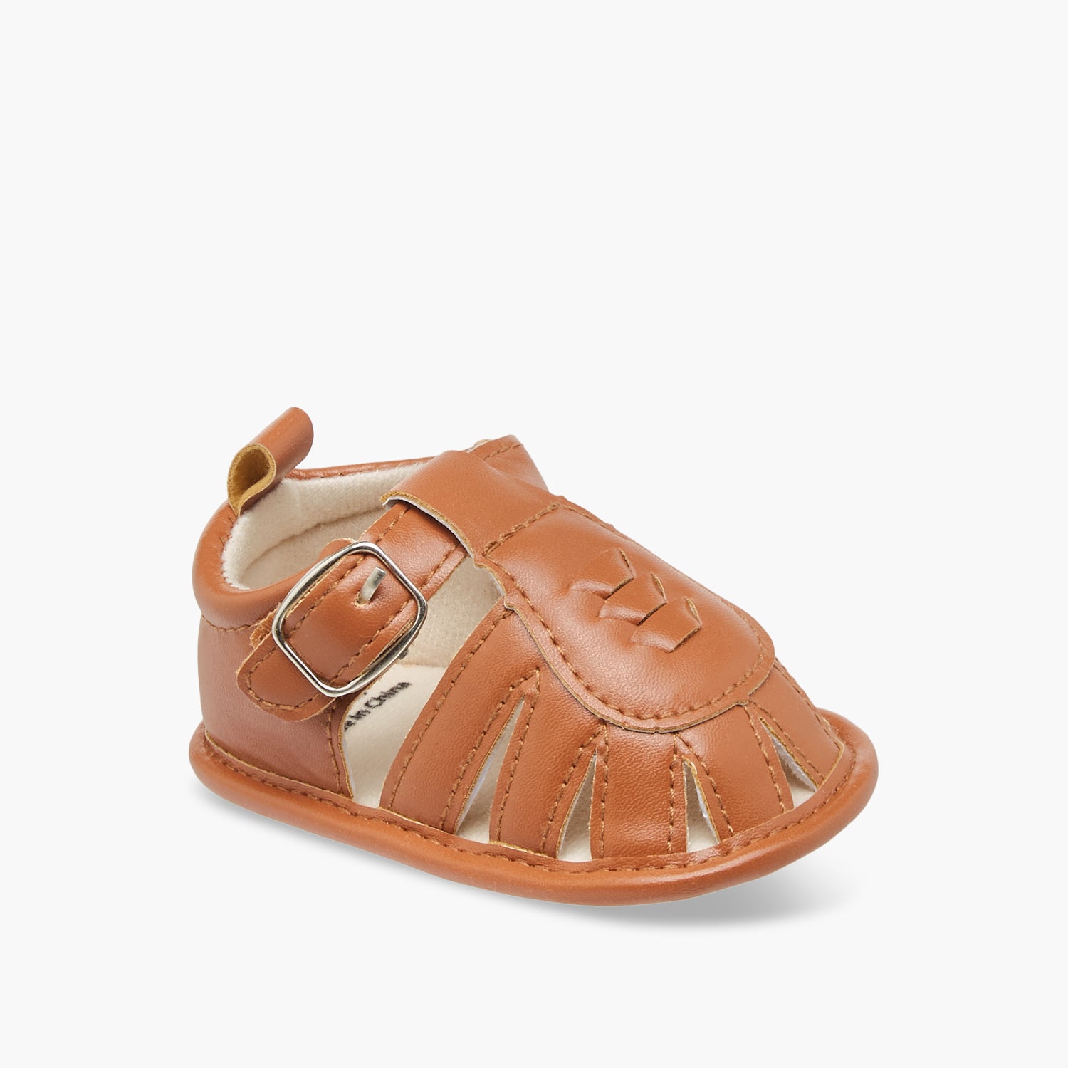 Juniors Textured Booties with Buckle Closure