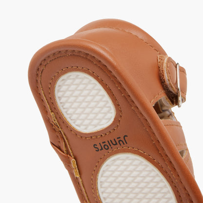 Juniors Textured Booties with Buckle Closure