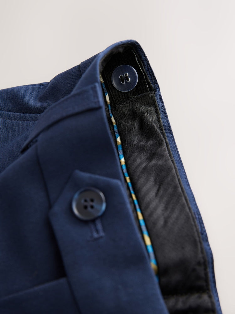 Dark Blue Tailored Fit Suit Trousers (1.5-16yrs)