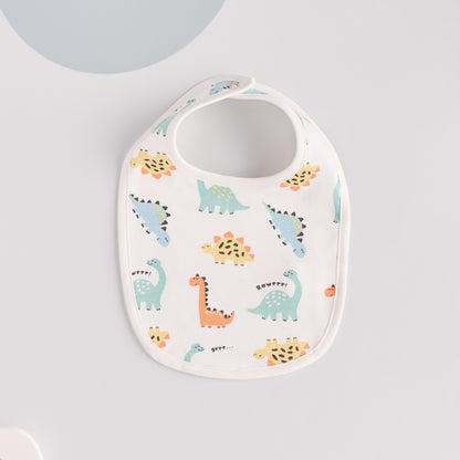 Pack of 3 - Dinosaur Print Bib