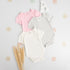Pack of 3 - Plain Cotton Bodysuit - Multicolour / 12-18 mths