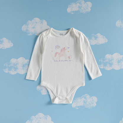 Pack of 3 - Assorted Bodysuit with Button Closure