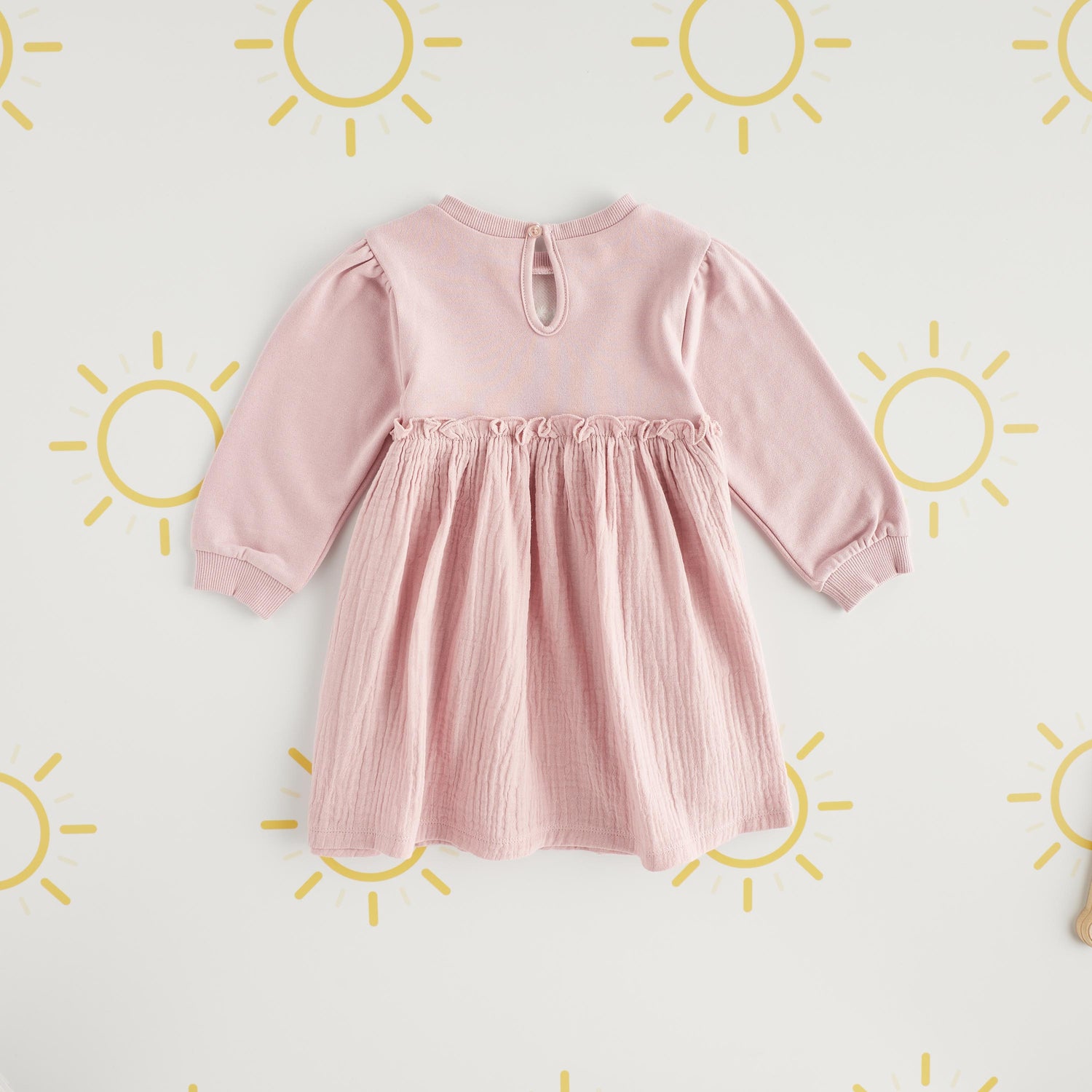 All-Over Floral Embroidered Dress