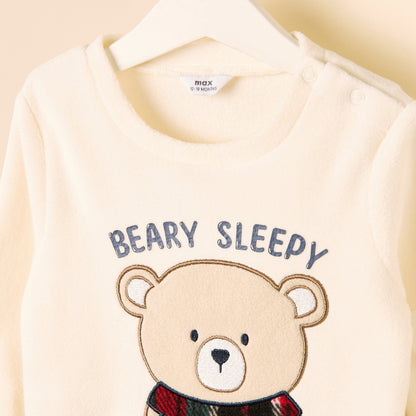 Checked Fleece Pyjama Set