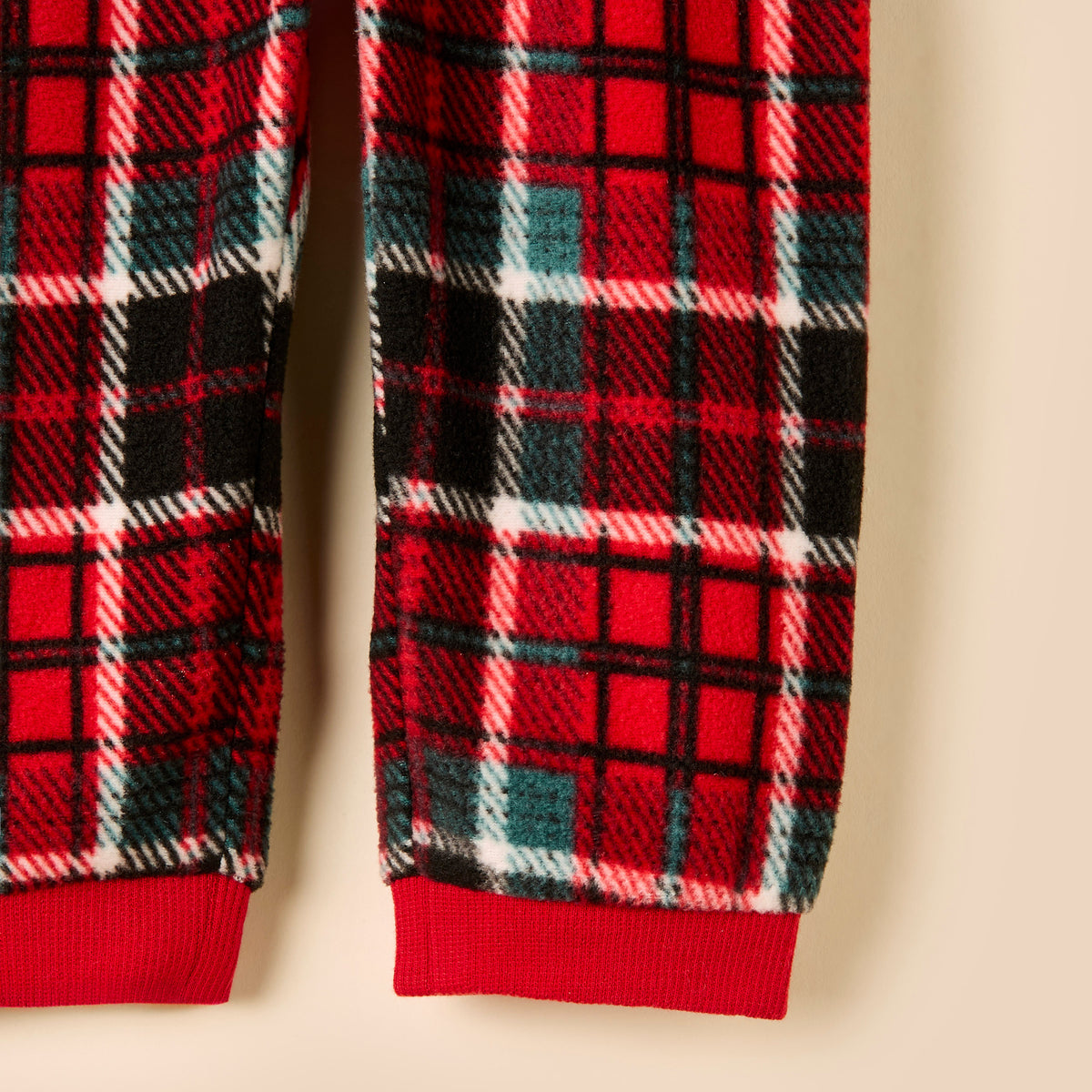 Checked Fleece Pyjama Set