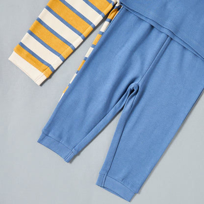 Pack of 2 - Printed Cotton Pyjama Set