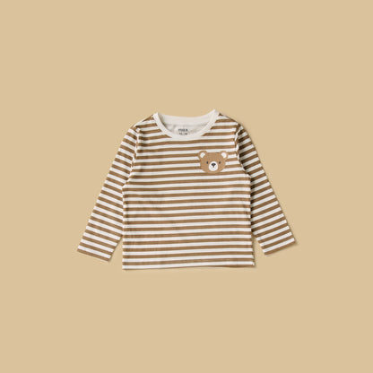 Pack of 2 - Bear Print T-shirts and Pyjamas