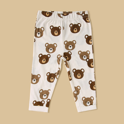 Pack of 2 - Bear Print T-shirts and Pyjamas