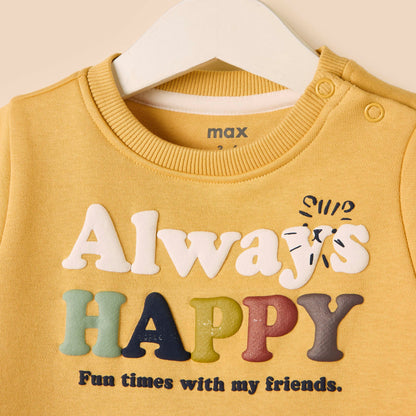 Printed Print Sweatshirt
