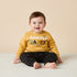 Printed Print Sweatshirt - Yellow / 12-18 mths