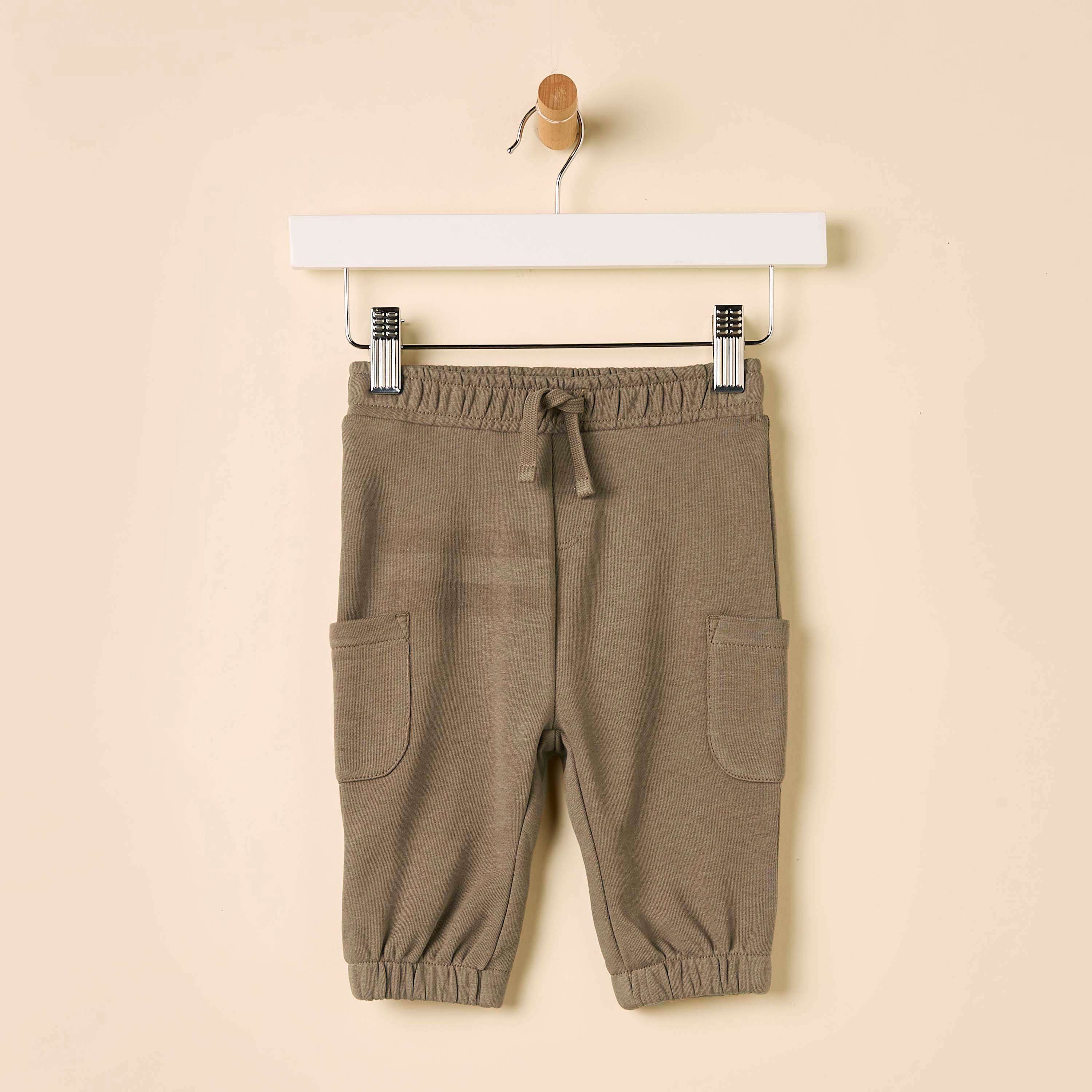 Plain Cargo Joggers