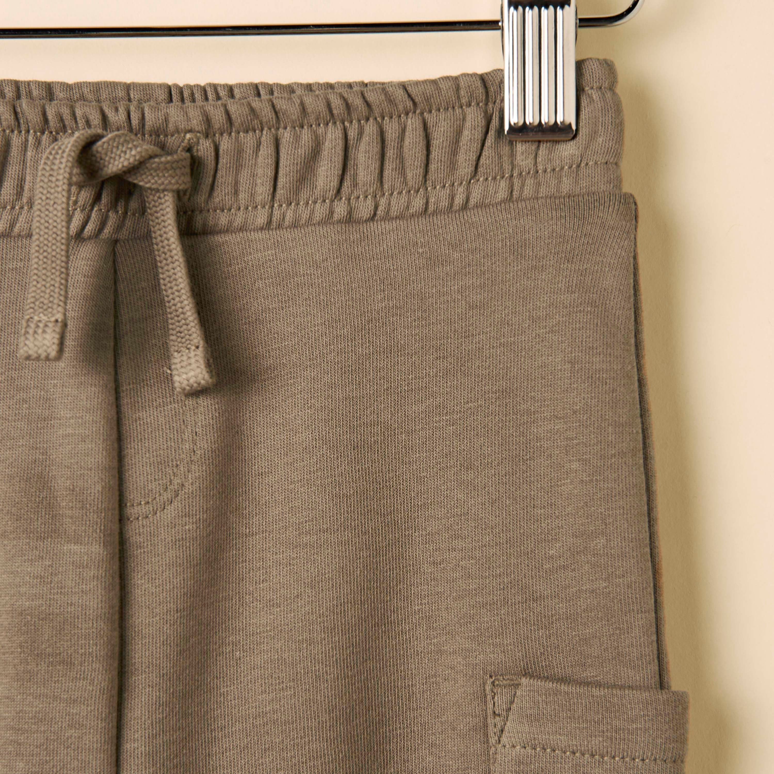 Plain Cargo Joggers