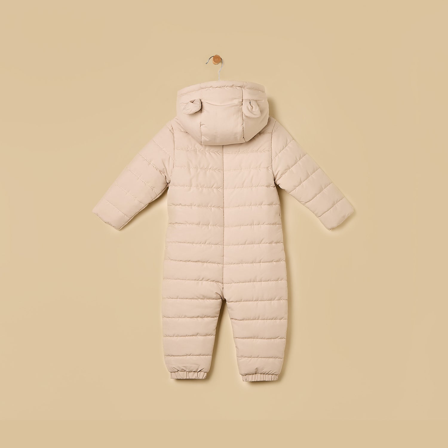 Quilted Hooded Pramsuit