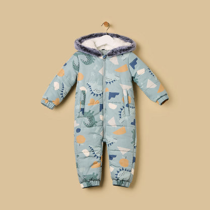 Dinosaur Print Pramsuit