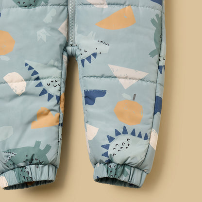 Dinosaur Print Pramsuit