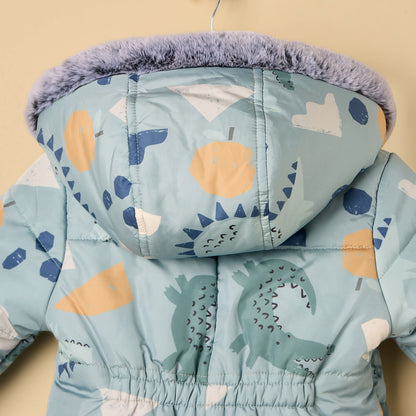 Dinosaur Print Pramsuit