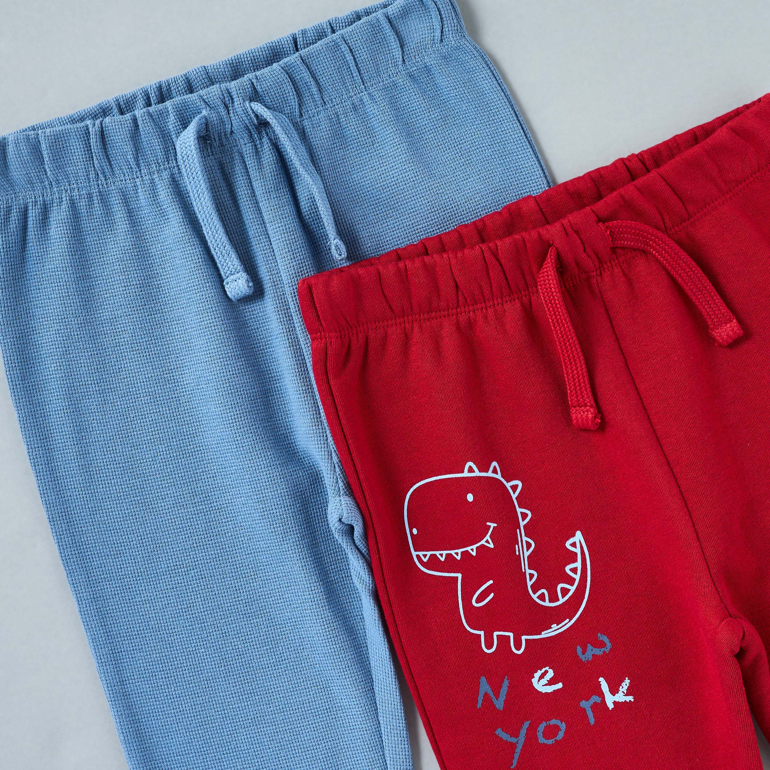 Pack of 2 - Assorted Cotton Joggers